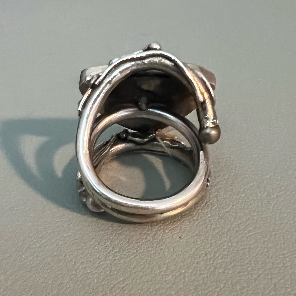 Statement Piece. Sterling Silver & Turquoise. - image 2